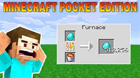 Create a wooden pickaxe. . Minecraft but smelting multiplies items mod